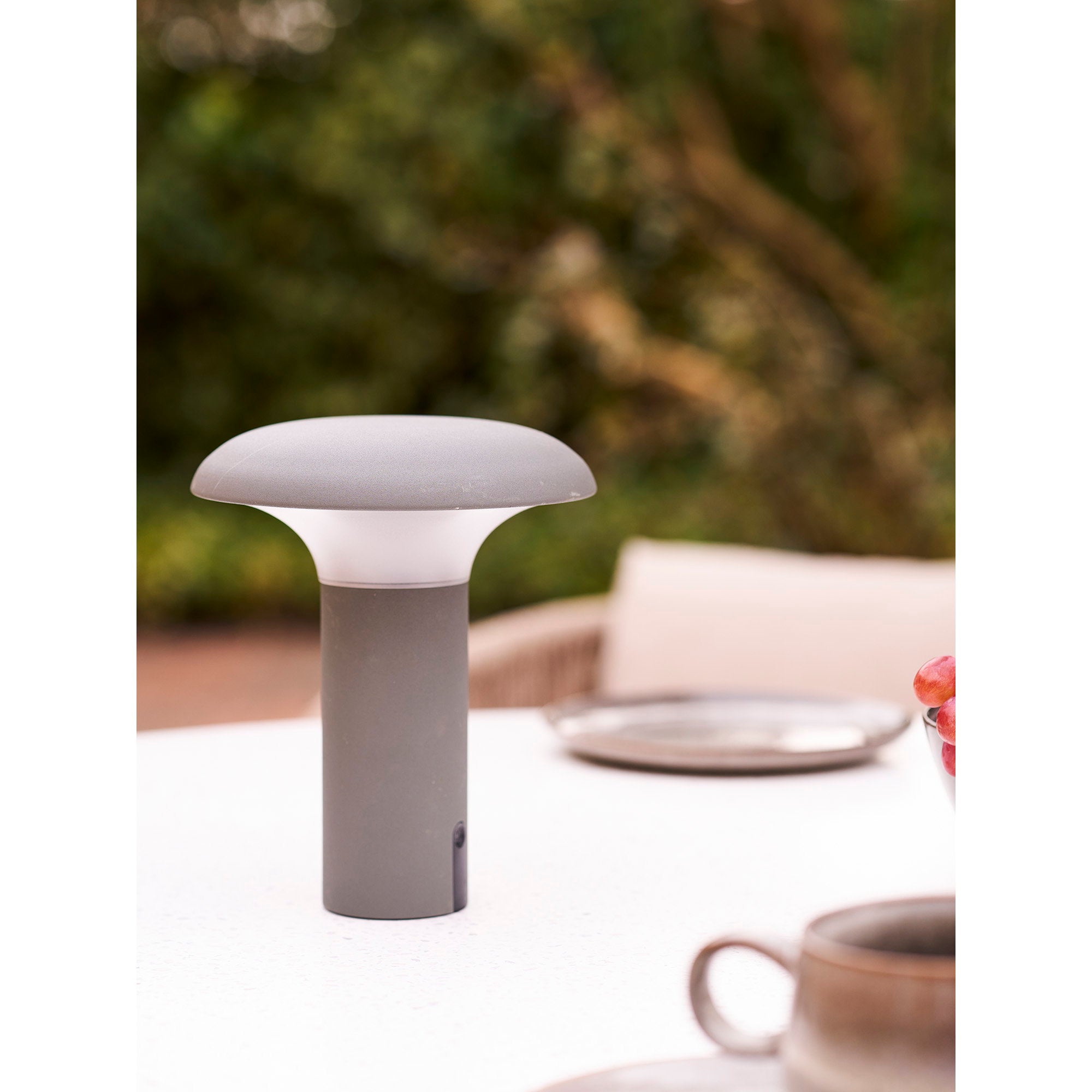 Ramsey LED-lamp - lamp, oplaadbaar, grijs