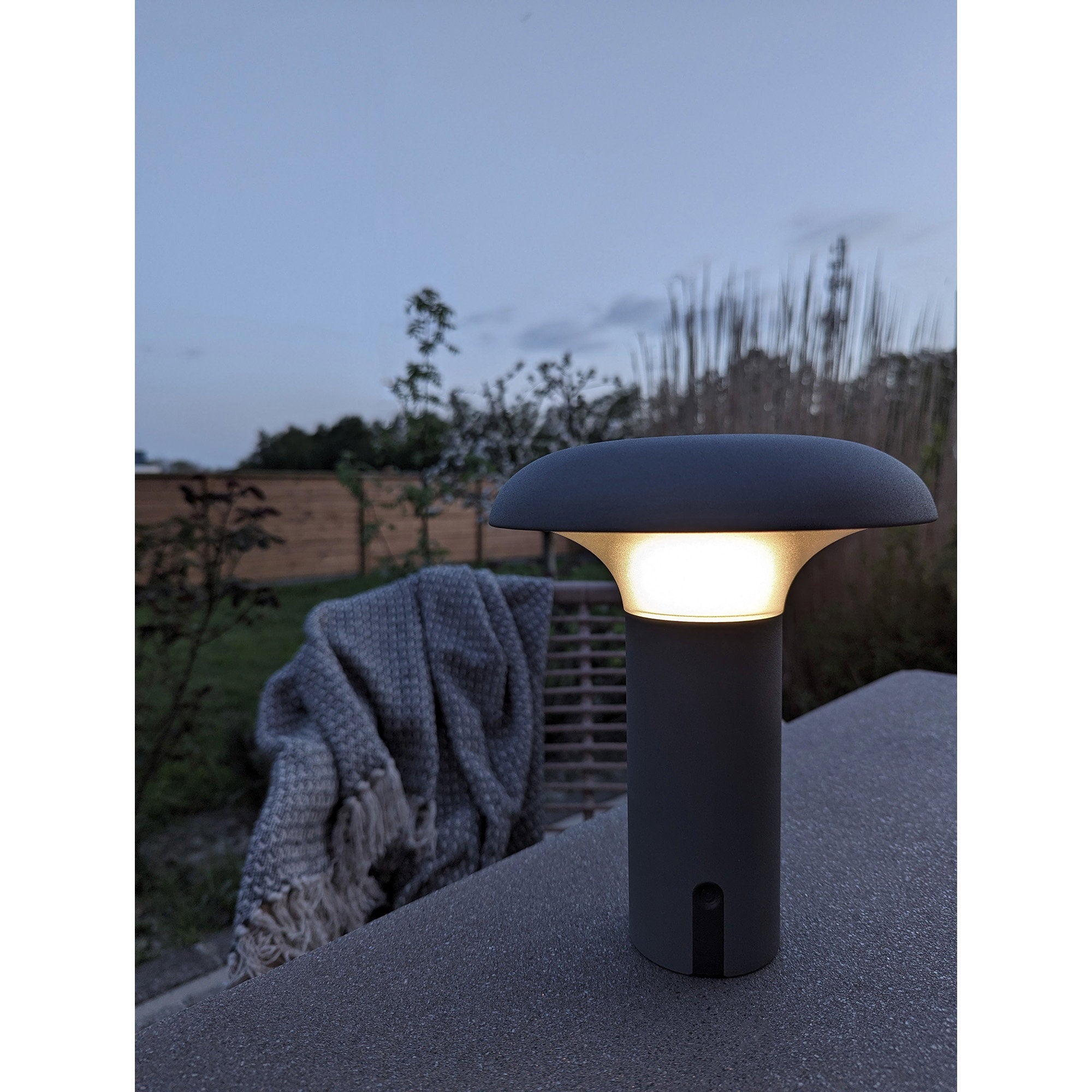 Ramsey LED-lamp - lamp, oplaadbaar, grijs