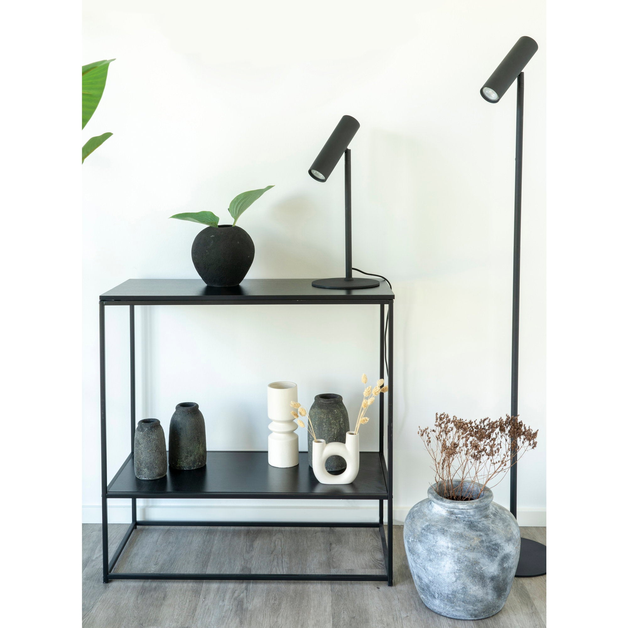 Paris Vloerlamp - Vloerlamp, zwart