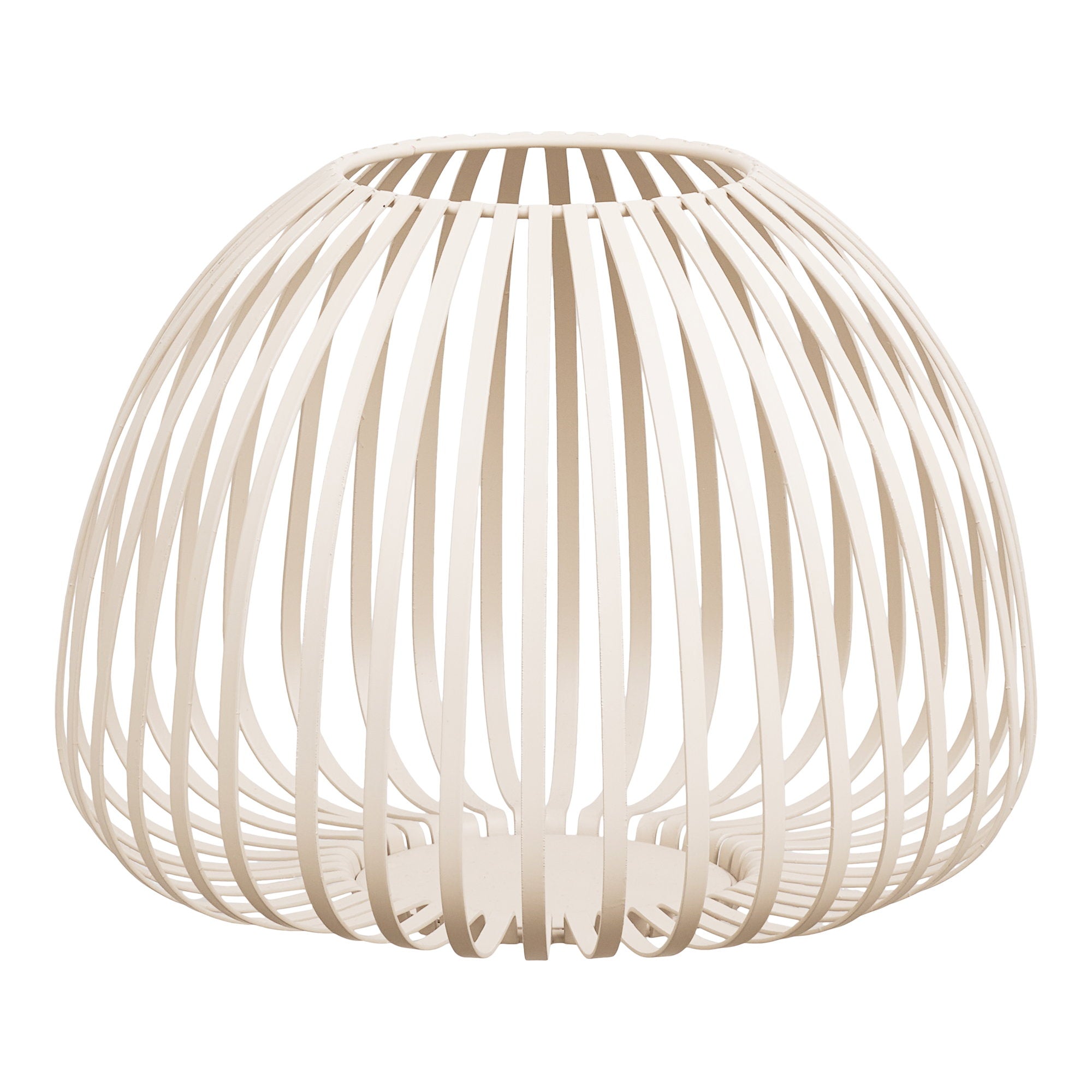 Stoense Lantern - lantaarn, metaal, beige ø25x19 cm