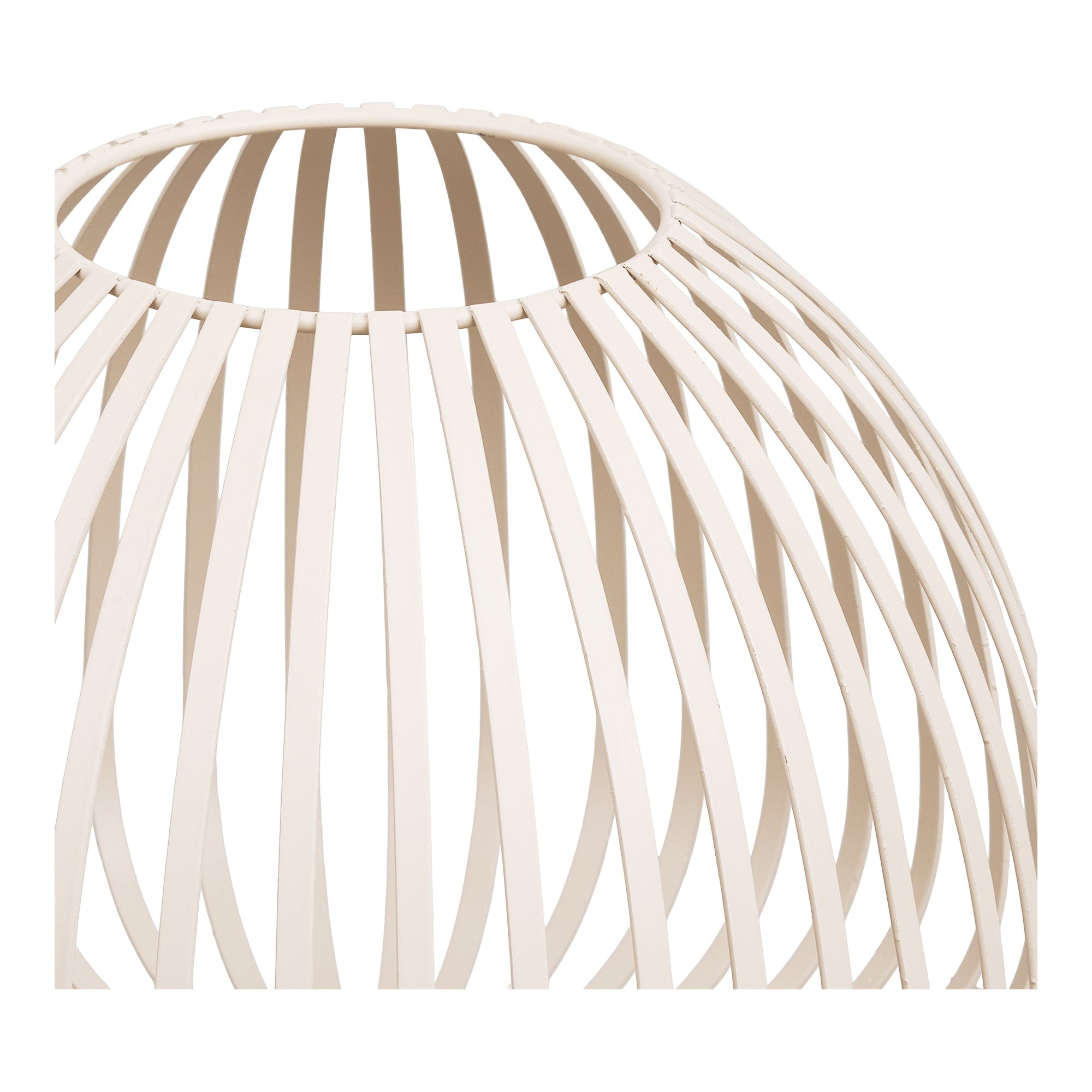 Stoense Lantern - lantaarn, metaal, beige ø25x19 cm