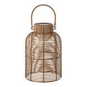 Brentford-lamp - oplaadbare lamp met geïntegreerd zonnepaneel, bruin