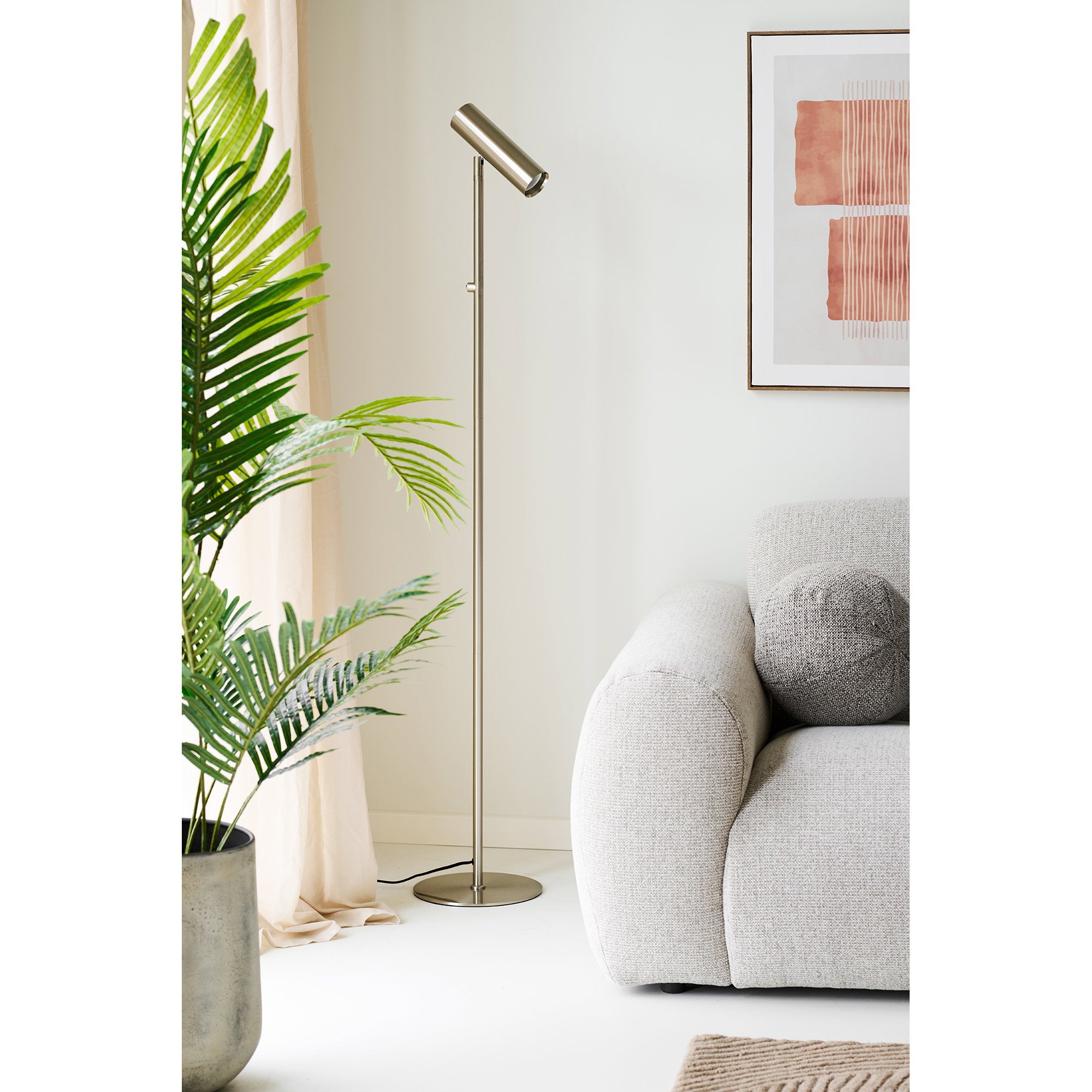 Paris Vloerlamp - Vloerlamp, zilver