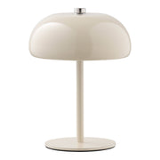 Margate tafellamp - oplaadbare tafellamp, metaal, beige ø13 cm
