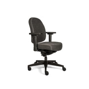 Sit And Move Therapod X Compact Donkergrijs - bureaustoel wolvilt Fenice