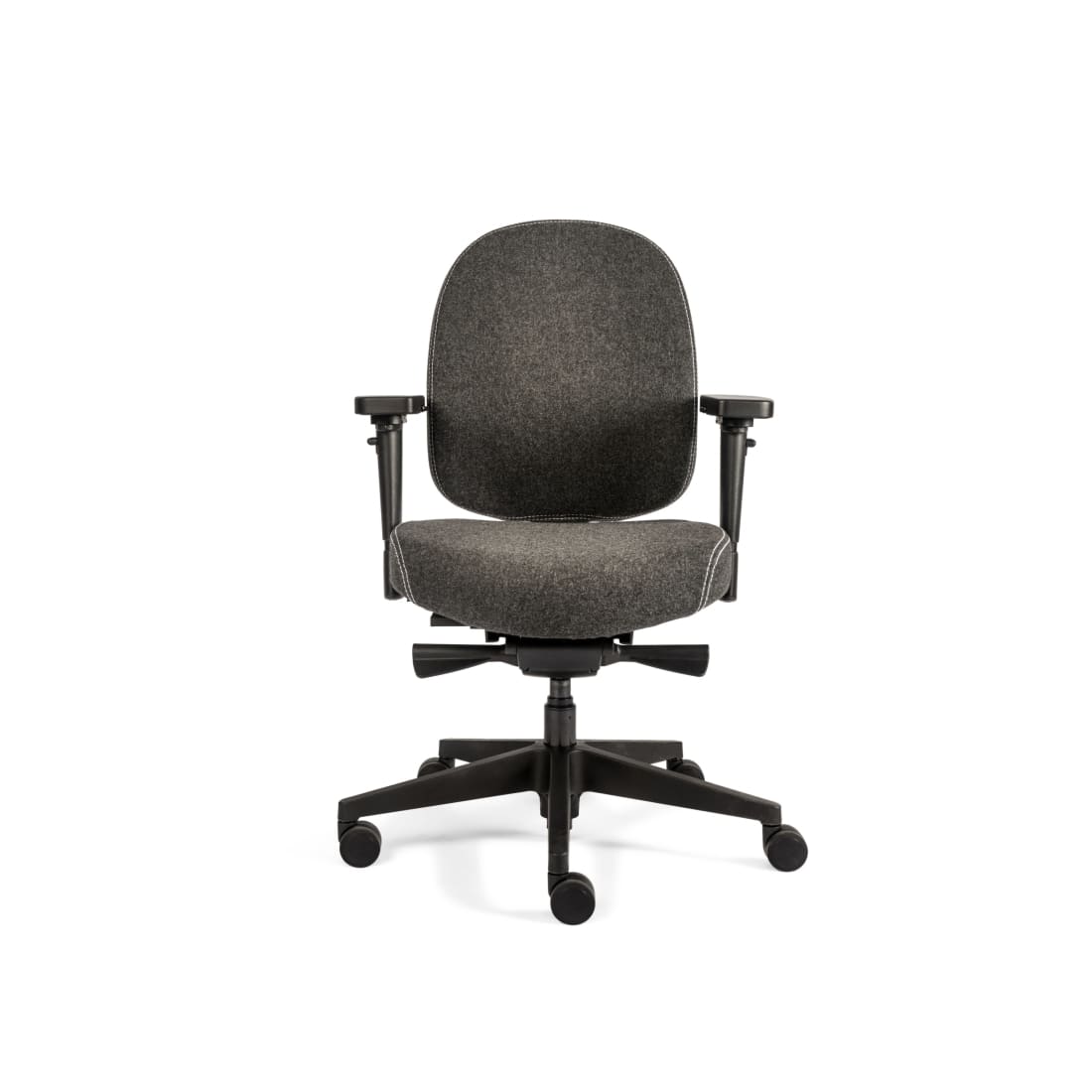 Sit And Move Therapod X Compact Donkergrijs - bureaustoel wolvilt Fenice