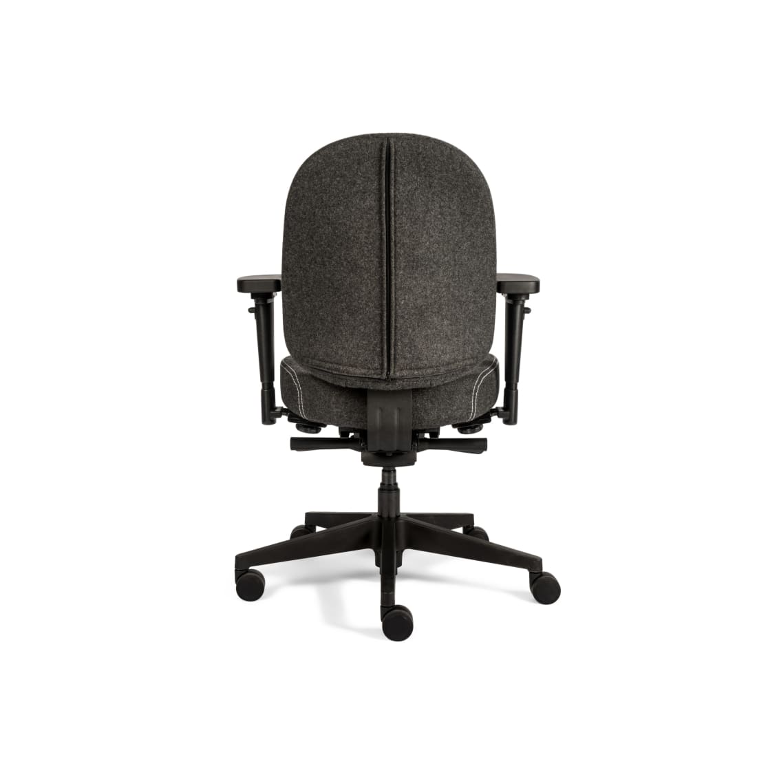 Sit And Move Therapod X Compact Donkergrijs - bureaustoel wolvilt Fenice