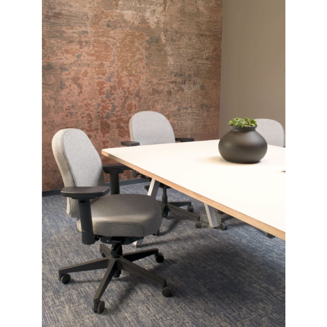Sit And Move Therapod X Compact Donkergrijs - bureaustoel wolvilt Fenice