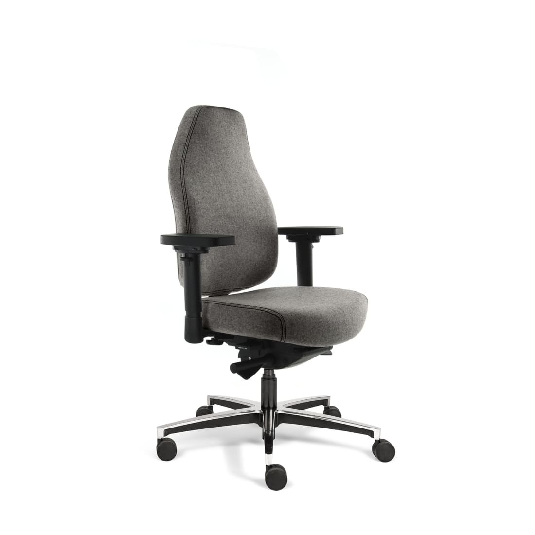 Sit And Move Therapod X Standaard Middengrijs - Bureaustoel Wolvilt Fenice