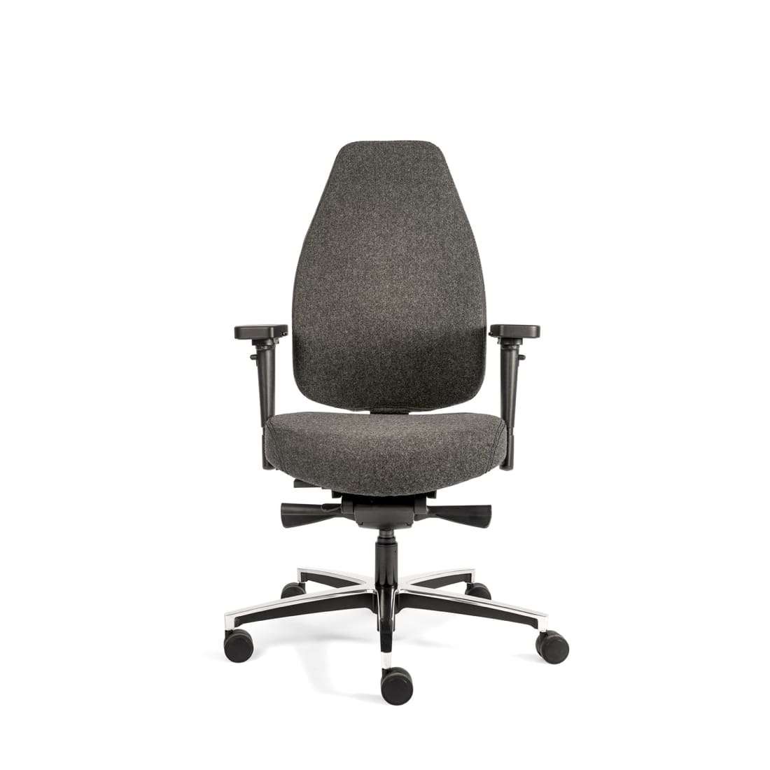 Sit And Move Therapod X Standaard Middengrijs - Bureaustoel Wolvilt Fenice