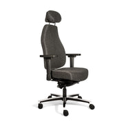 Sit And Move Therapod X hoofdsteun donkergrijs - bureaustoel wolvilt Fenice