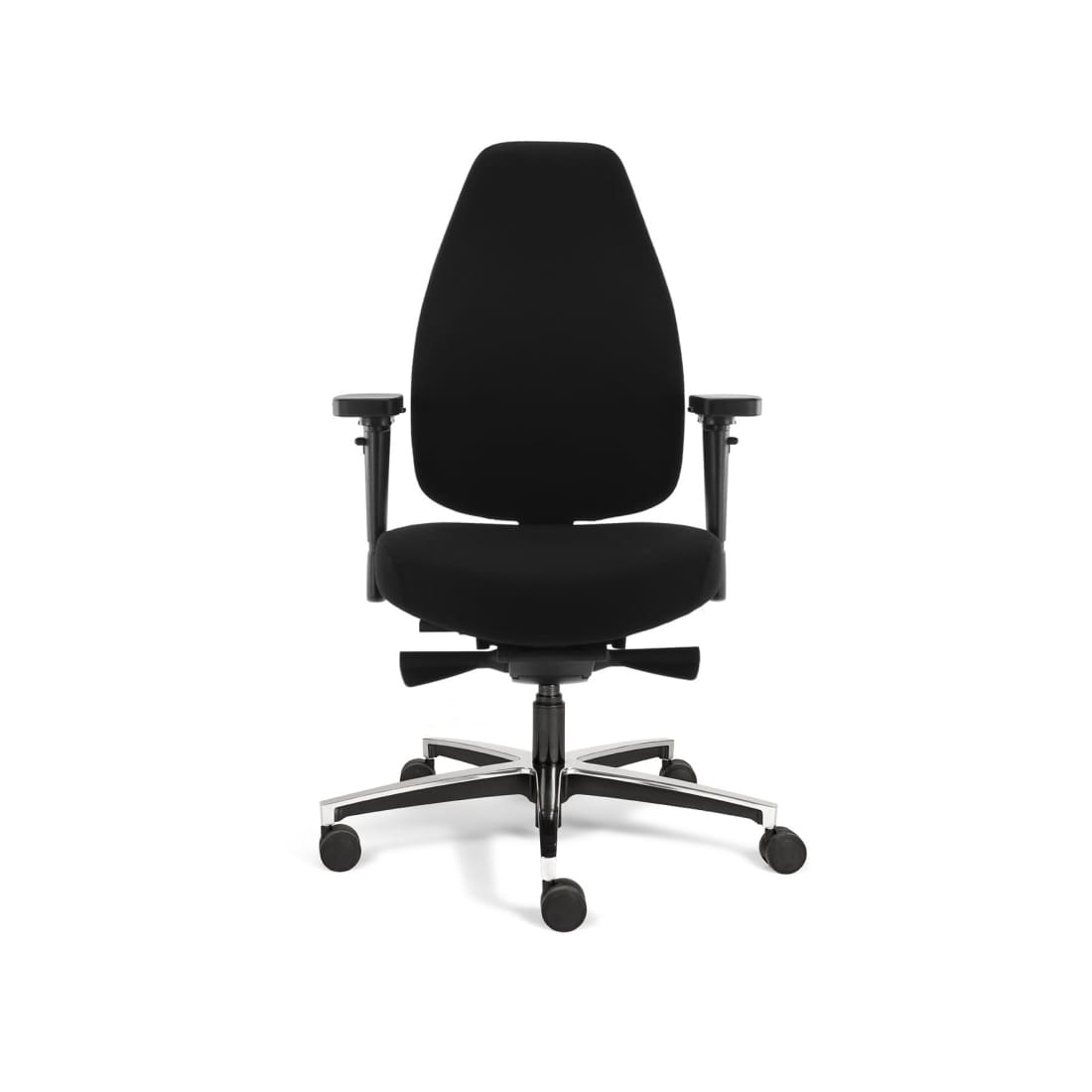 Sit And Move Therapod X Standaard Zwart - Bureaustoel met Mirage-stoffering