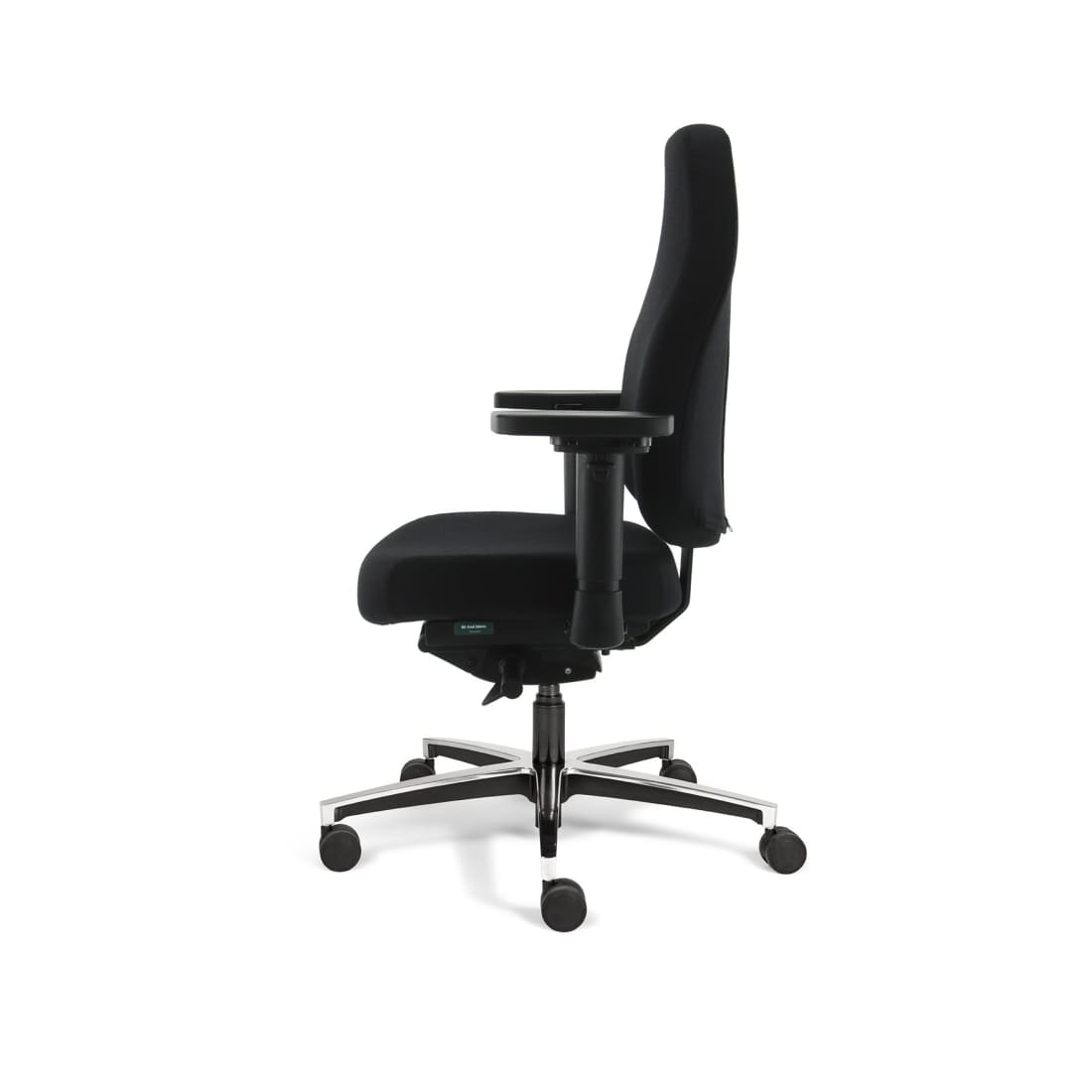 Sit And Move Therapod X Standaard Zwart - Bureaustoel met Mirage-stoffering