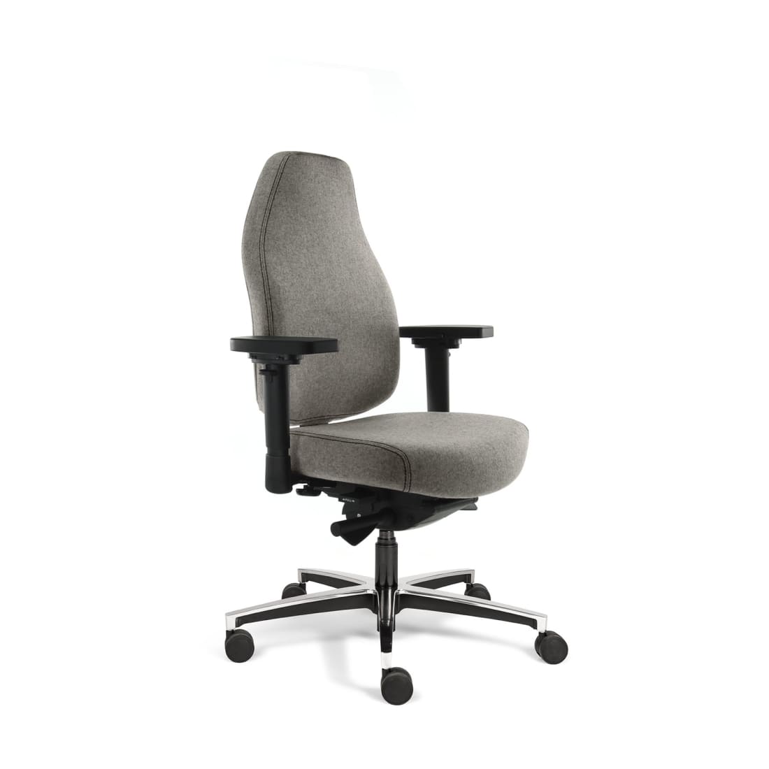 Sit And Move Therapod X Standaard Lichtgrijs - Bureaustoel Wolvilt Fenice