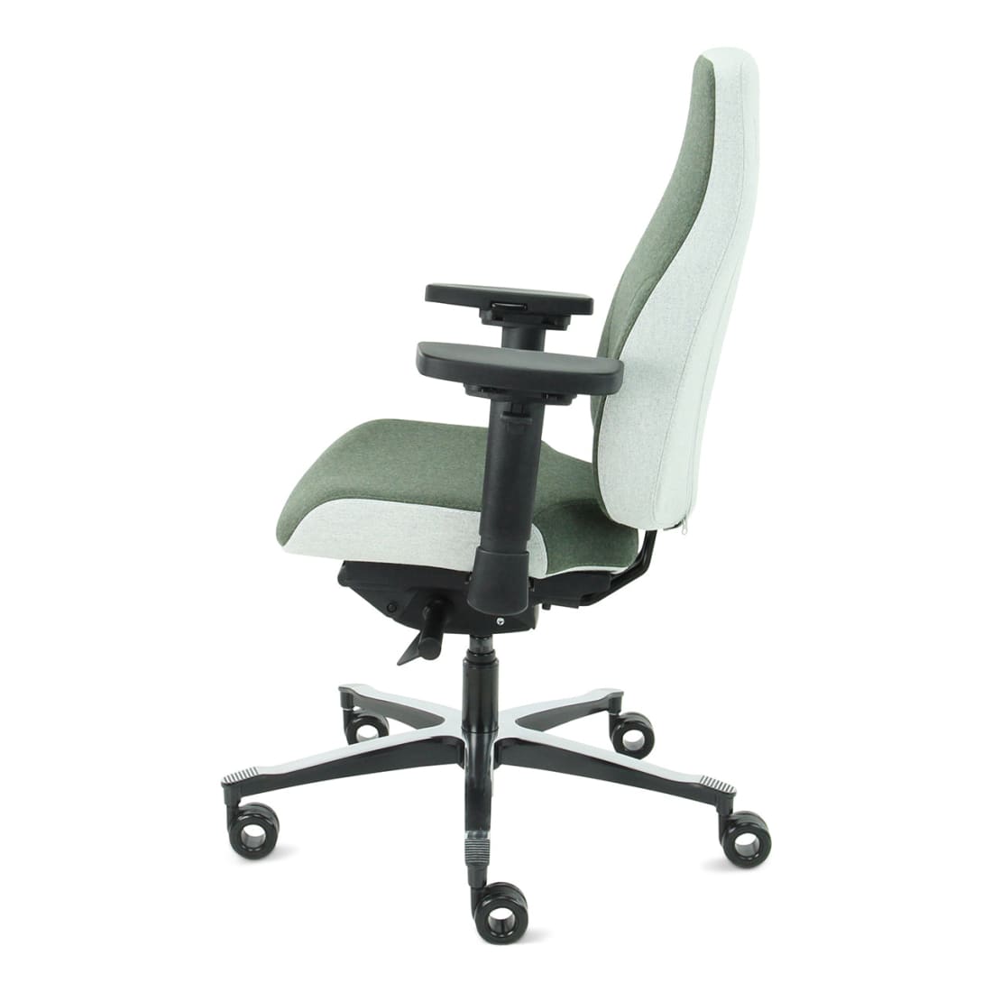 Sit And Move Therapod X2 Olijf - Bureaustoel Facet Wol Olijf/Asgrijs
