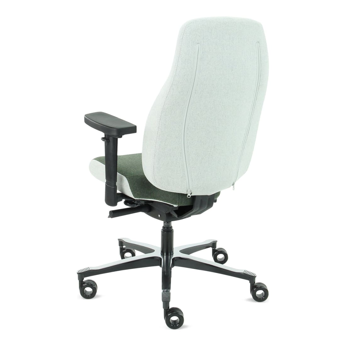 Sit And Move Therapod X2 Olijf - Bureaustoel Facet Wol Olijf/Asgrijs
