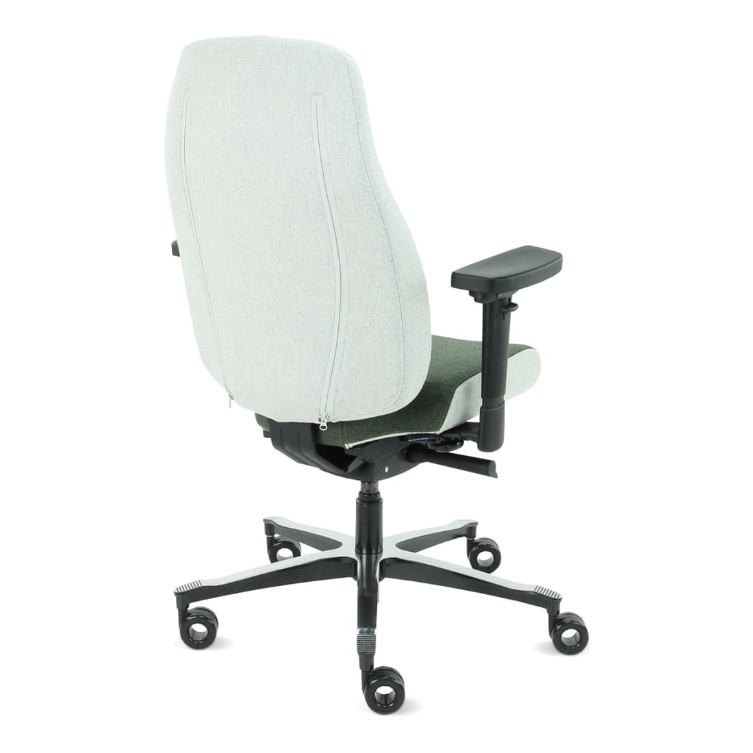 Sit And Move Therapod X2 Olijf - Bureaustoel Facet Wol Olijf/Asgrijs