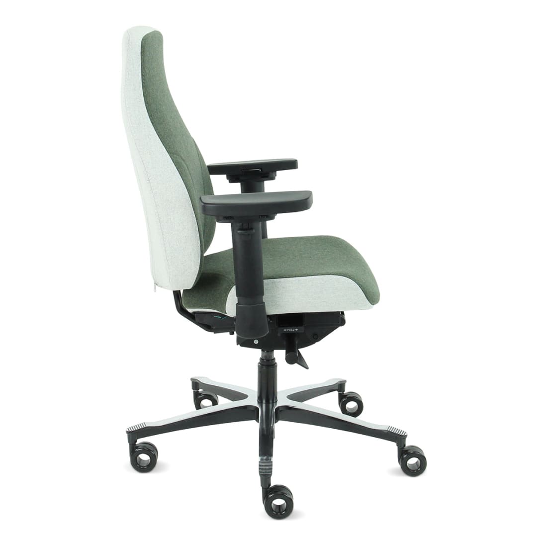 Sit And Move Therapod X2 Olijf - Bureaustoel Facet Wol Olijf/Asgrijs