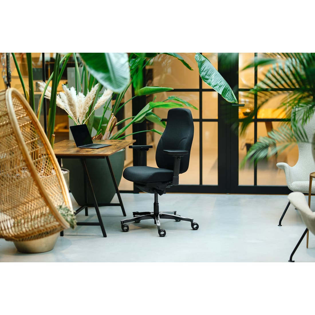 Sit And Move Therapod X2 Zwart - Mirage bureaustoel