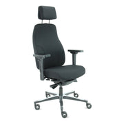 Sit And Move Therapod X2 HR Hoofdsteun Zwart - Bureaustoel Mirage