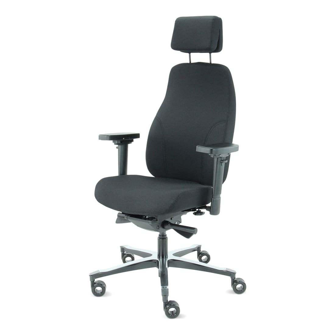 Sit And Move Therapod X2 HR Hoofdsteun Zwart - Bureaustoel Mirage