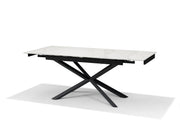 Eettafel Reno Tafel - Wit Deckstone 136-196x90 Uitschuifbaar
