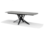 VEGAS Eettafel Deckstone Grijs Marmer 160-240x90 Uitschuifbaar