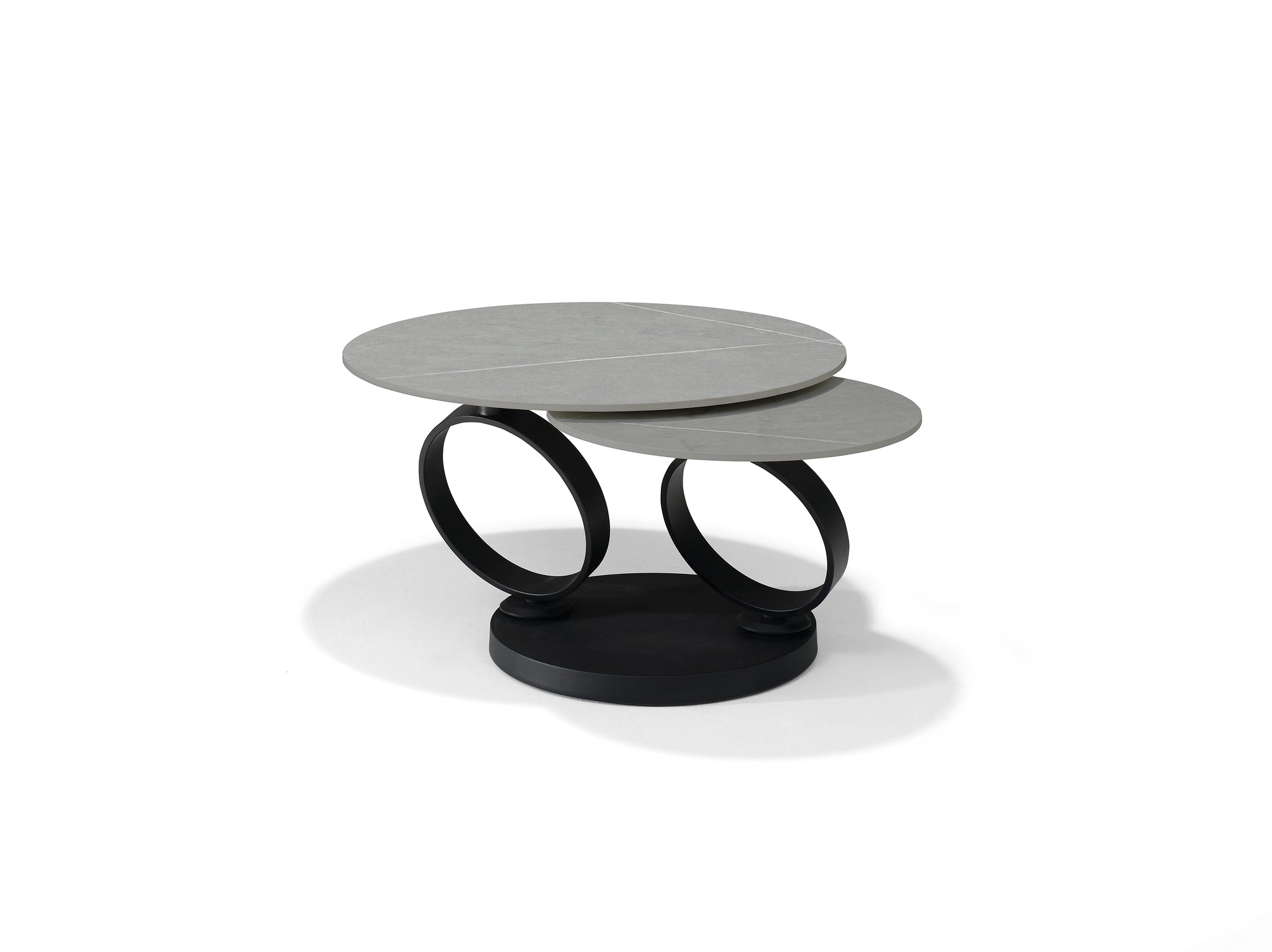 Orion Salontafel B-5706 - Grijs Deckstone - 2 Draaibare Bladen