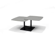 Gemini salontafel - Deckstone grijs - 2 uitschuifbare bladen