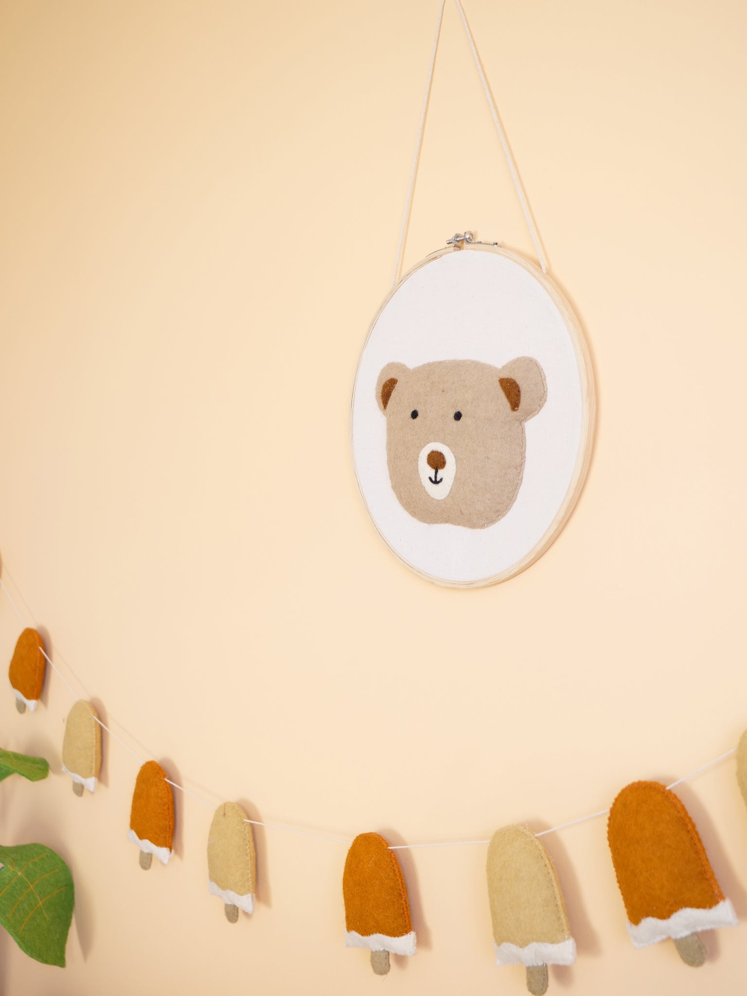 Kidsdepot wandhanger Ben - taupe