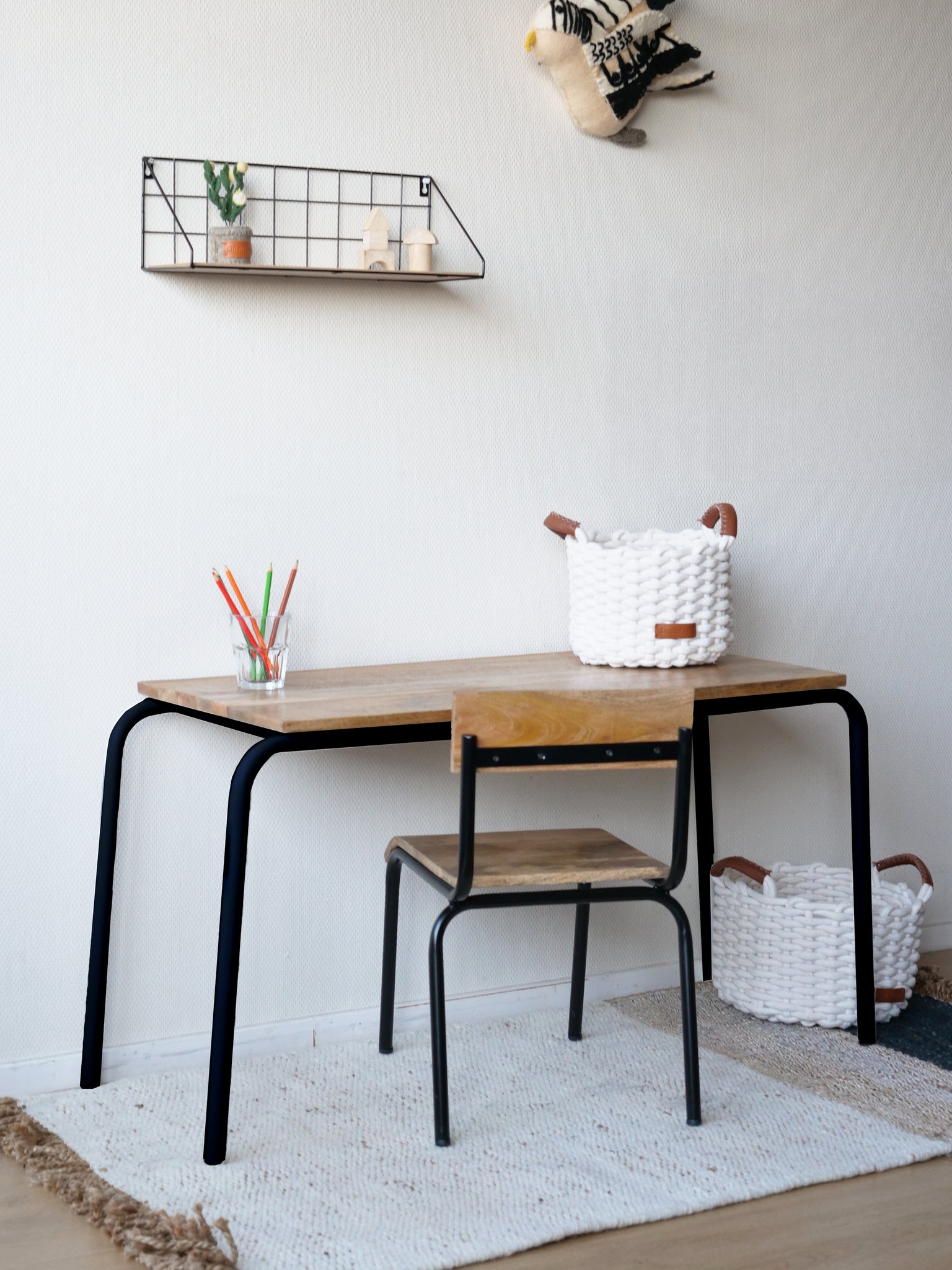KidsDepot tafel Original - zwart