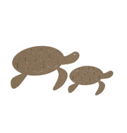 KidsDepot Schildpad Jonathan set van 2 licht eiken