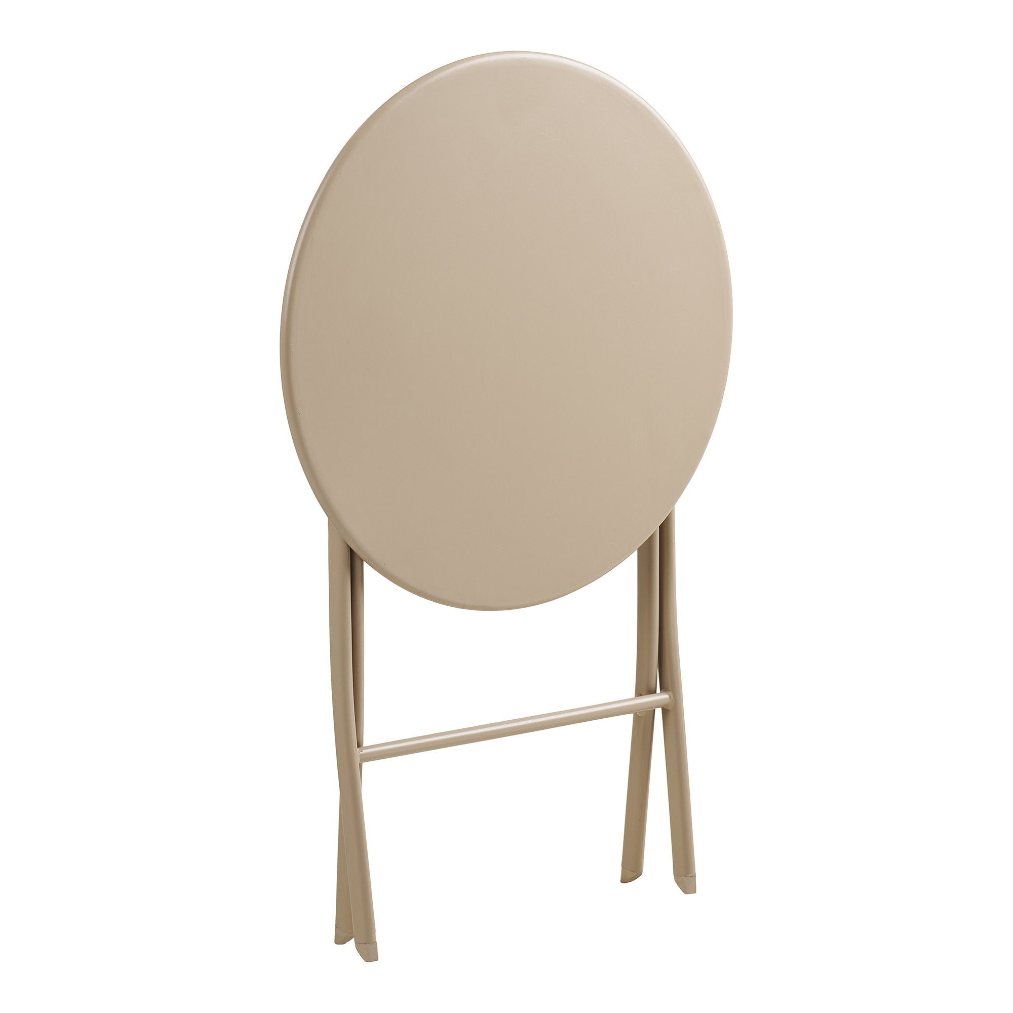 Arcas Bistro Set - bistroset, 2 stoelen en 1 tafel, polyester/staal, taupe