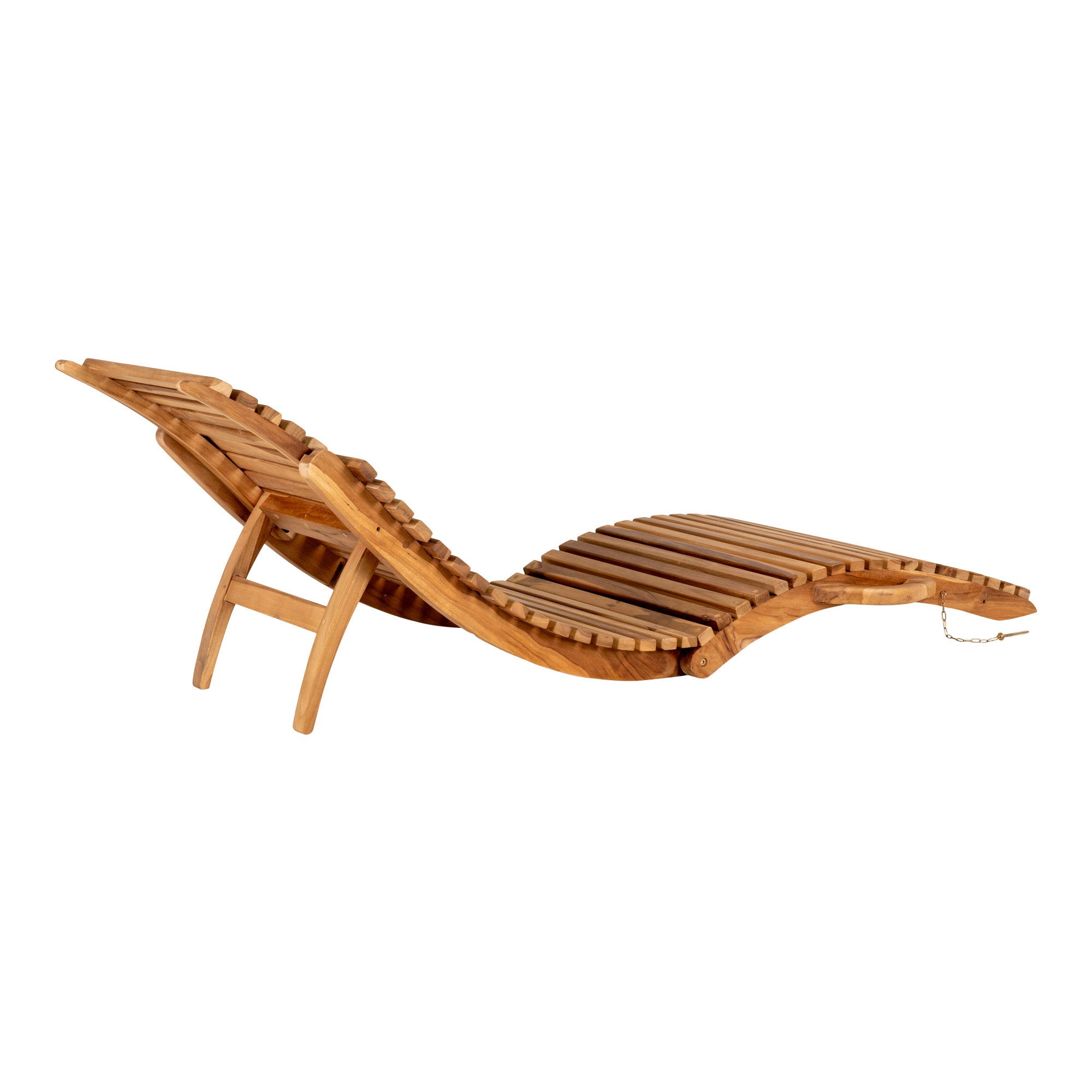 Arrieta Sun Lounger - ligstoel, teak, naturel