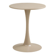 Meira Bistro Table - Bistrotafel, staal, taupe, ø60x72 cm