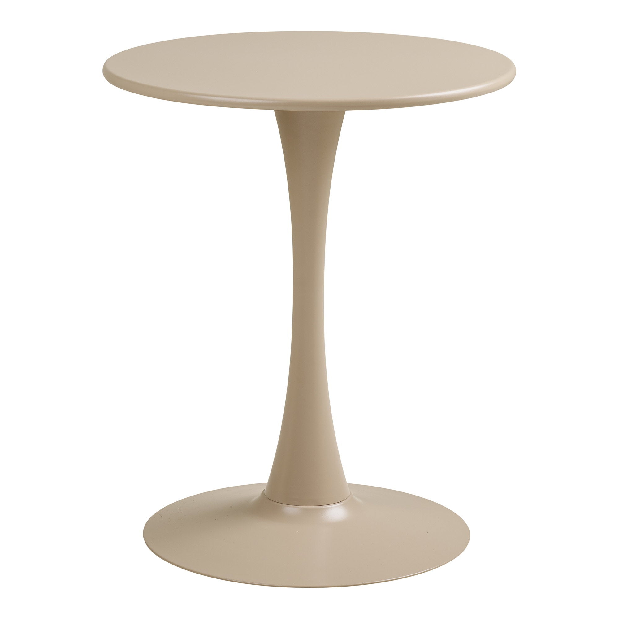 Meira Bistro Table - Bistrotafel, staal, taupe, ø60x72 cm