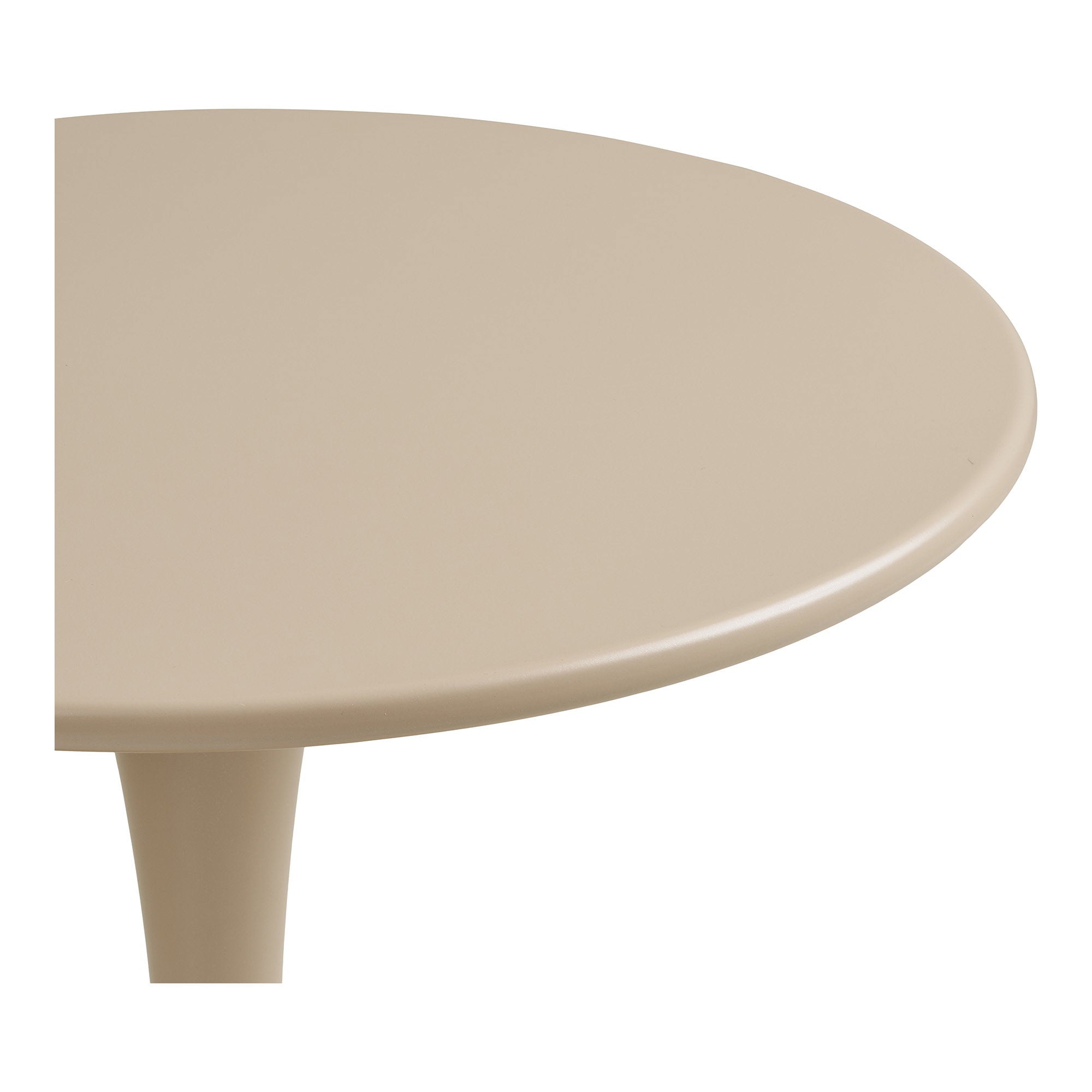Meira Bistro Table - Bistrotafel, staal, taupe, ø60x72 cm