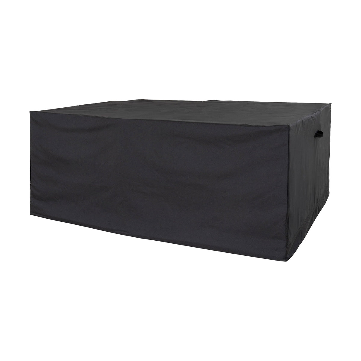 Luxe hoes - Luxe hoes voor tafel met 4 stoelen, 210 g/m², 600D polyester, PU-gecoat, waterafstotend, zwart