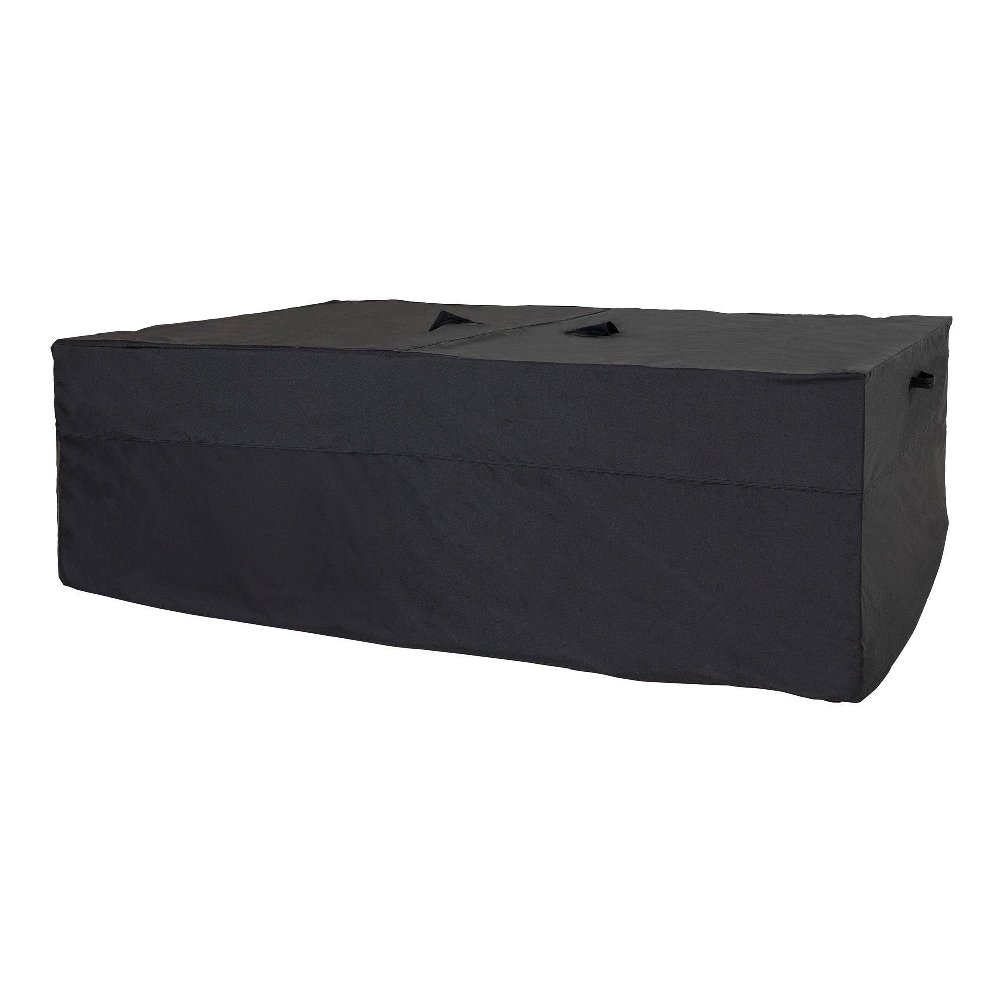 Luxe hoes - luxe hoes voor lounge- en bankstellen, 210 g/m² 600D polyester (PU-gecoat), waterafstotend, zwart