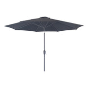 Houston Parasol - Parasol met slinger en kantelfunctie, metalen paal, zwart, ø300 cm