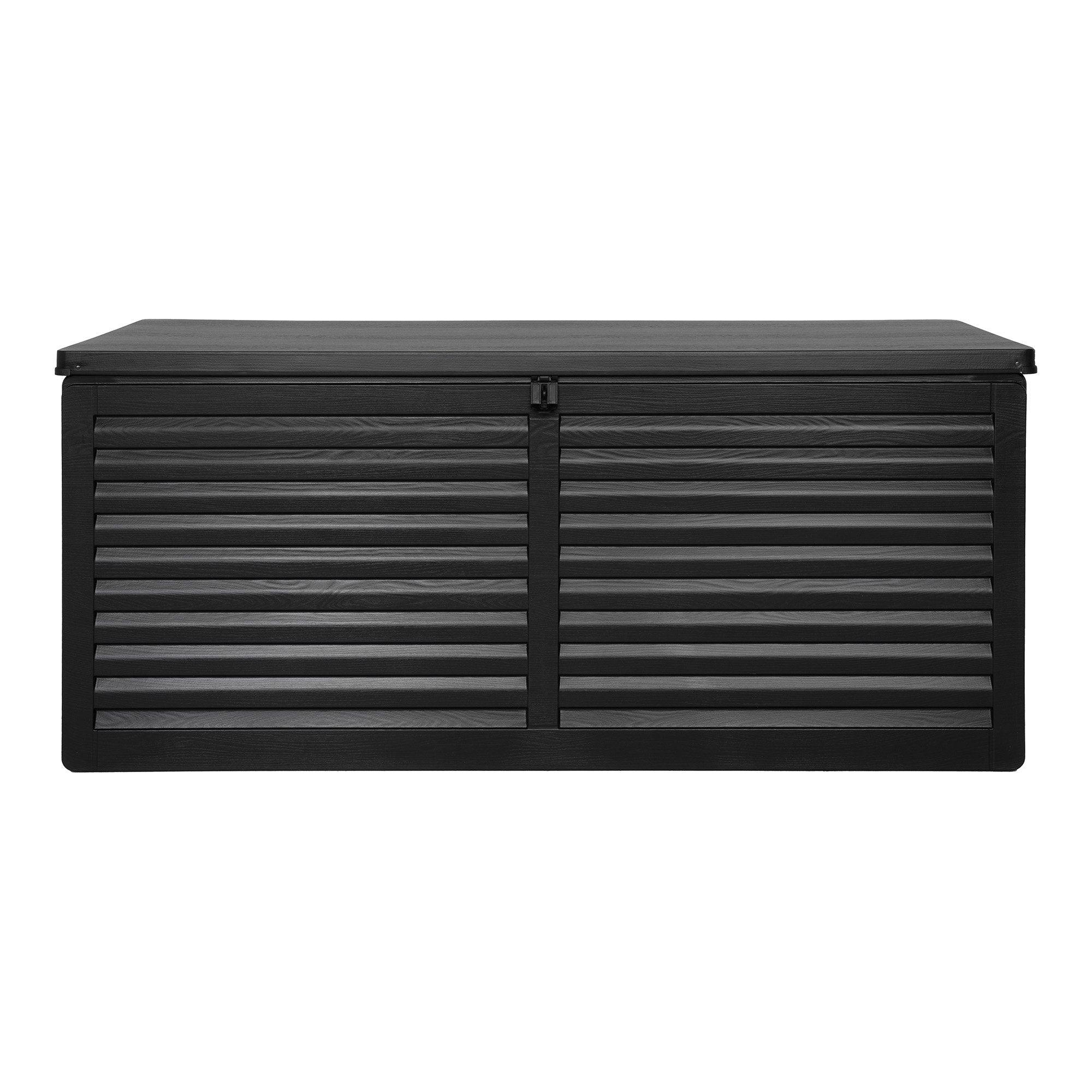 Dubrovnik Kussenbox - kussenbox, kunststof, zwart, 146,5 x 61 x 64,5 cm, 490 L