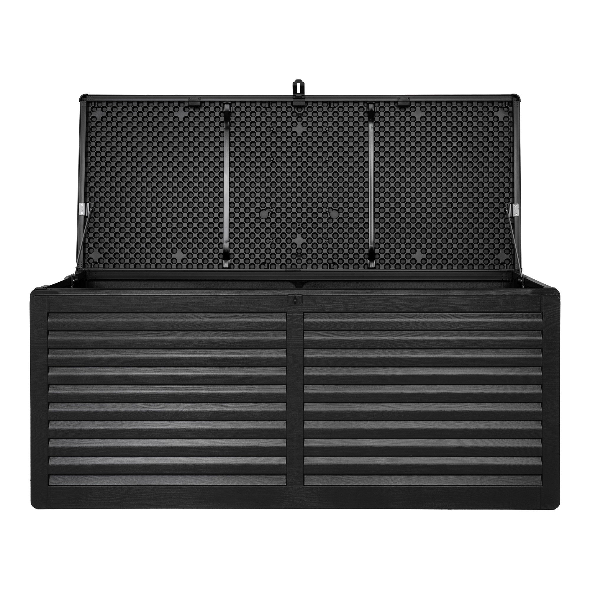 Dubrovnik Kussenbox - kussenbox, kunststof, zwart, 146,5 x 61 x 64,5 cm, 490 L