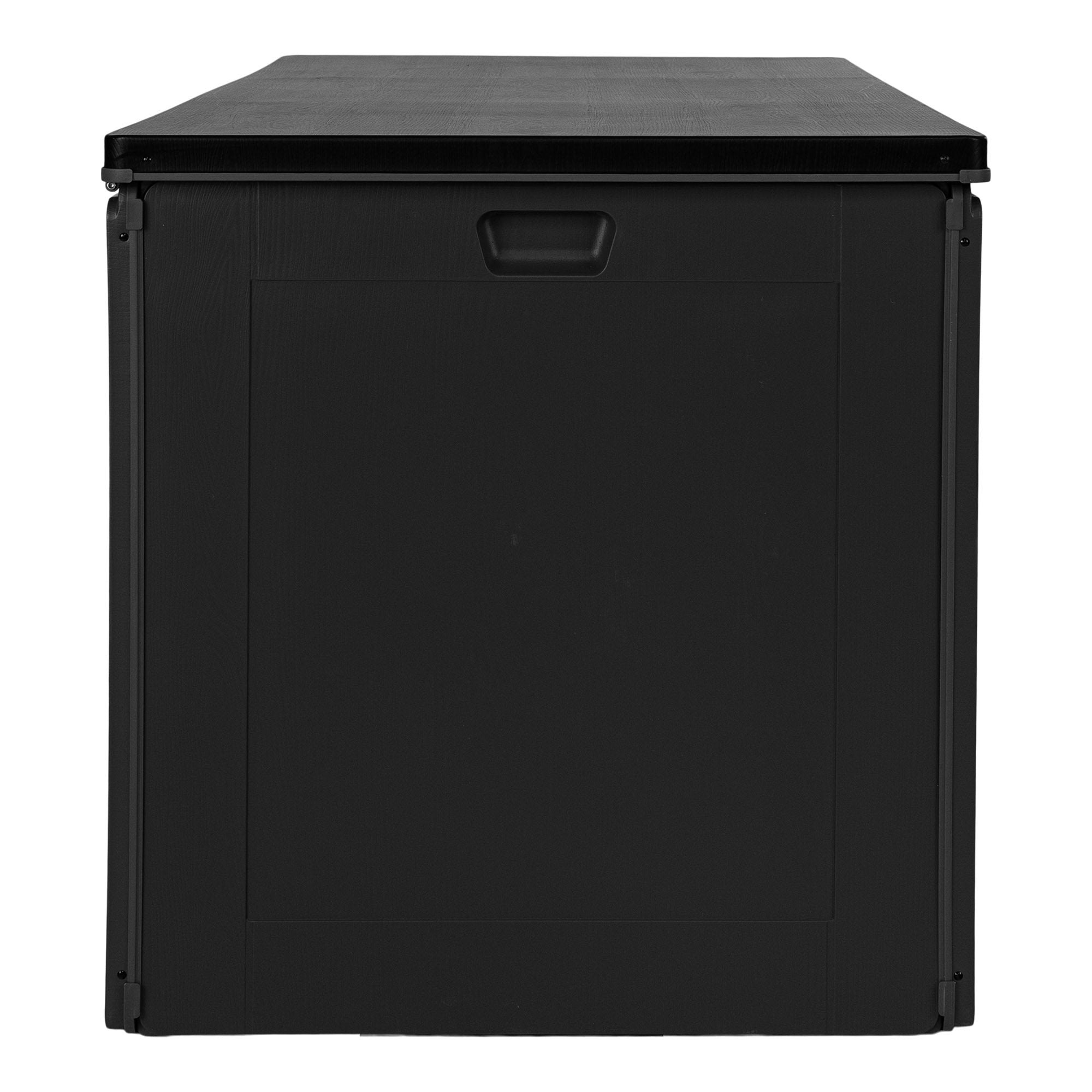 Dubrovnik Kussenbox - kussenbox, kunststof, zwart, 146,5 x 61 x 64,5 cm, 490 L