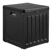 Sobra Kussenbox, plastic, zwart, 42,8x42,8x46,4 cm, 76 L