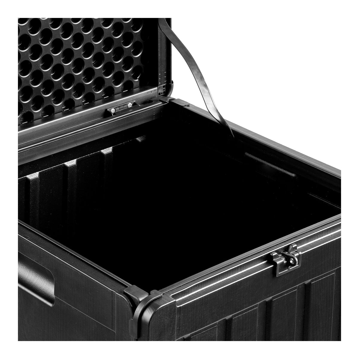 Sobra Kussenbox, plastic, zwart, 42,8x42,8x46,4 cm, 76 L
