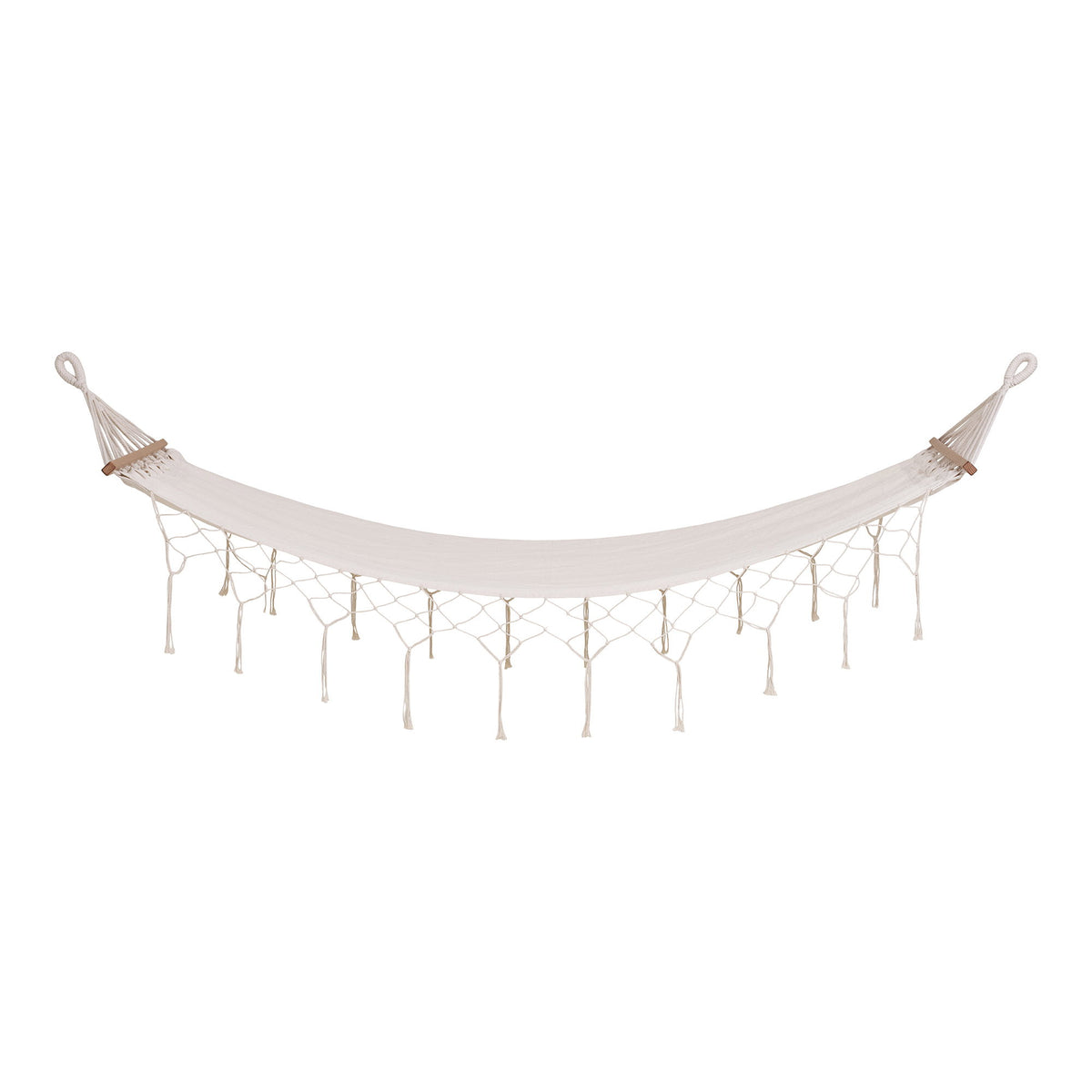 Edessa Hammock - Hangmat, polyester/katoen, lariks, gebroken wit