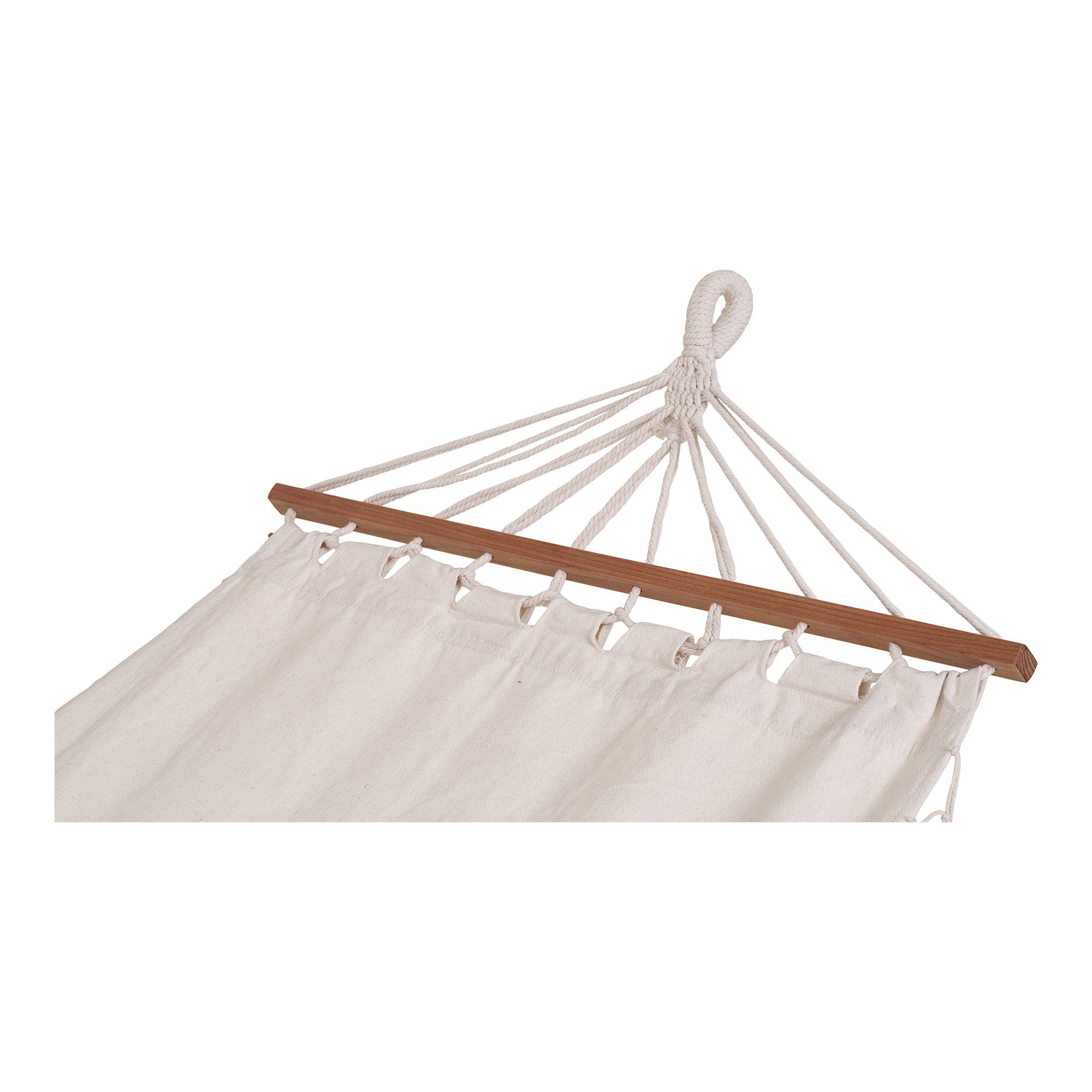 Edessa Hammock - Hangmat, polyester/katoen, lariks, gebroken wit
