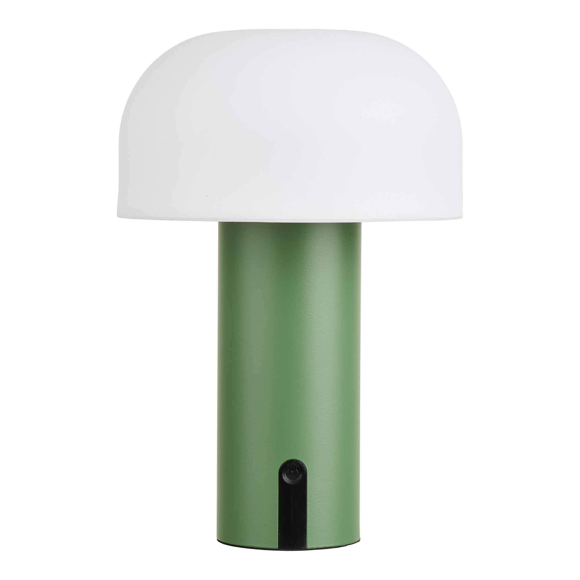 Soham LED-lamp - oplaadbare lamp, wit/groen