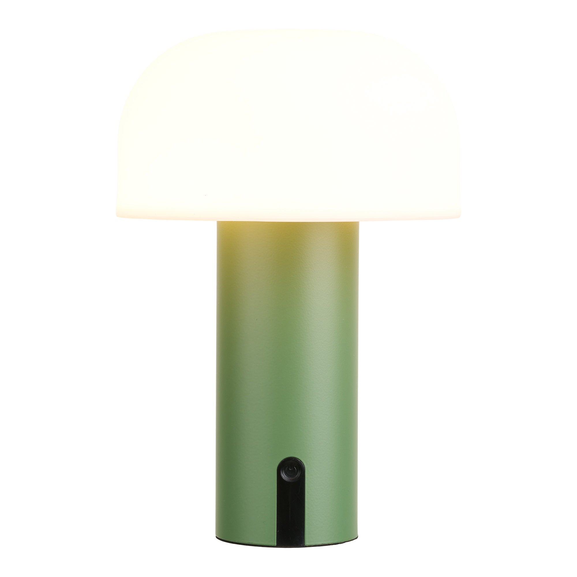 Soham LED-lamp - oplaadbare lamp, wit/groen