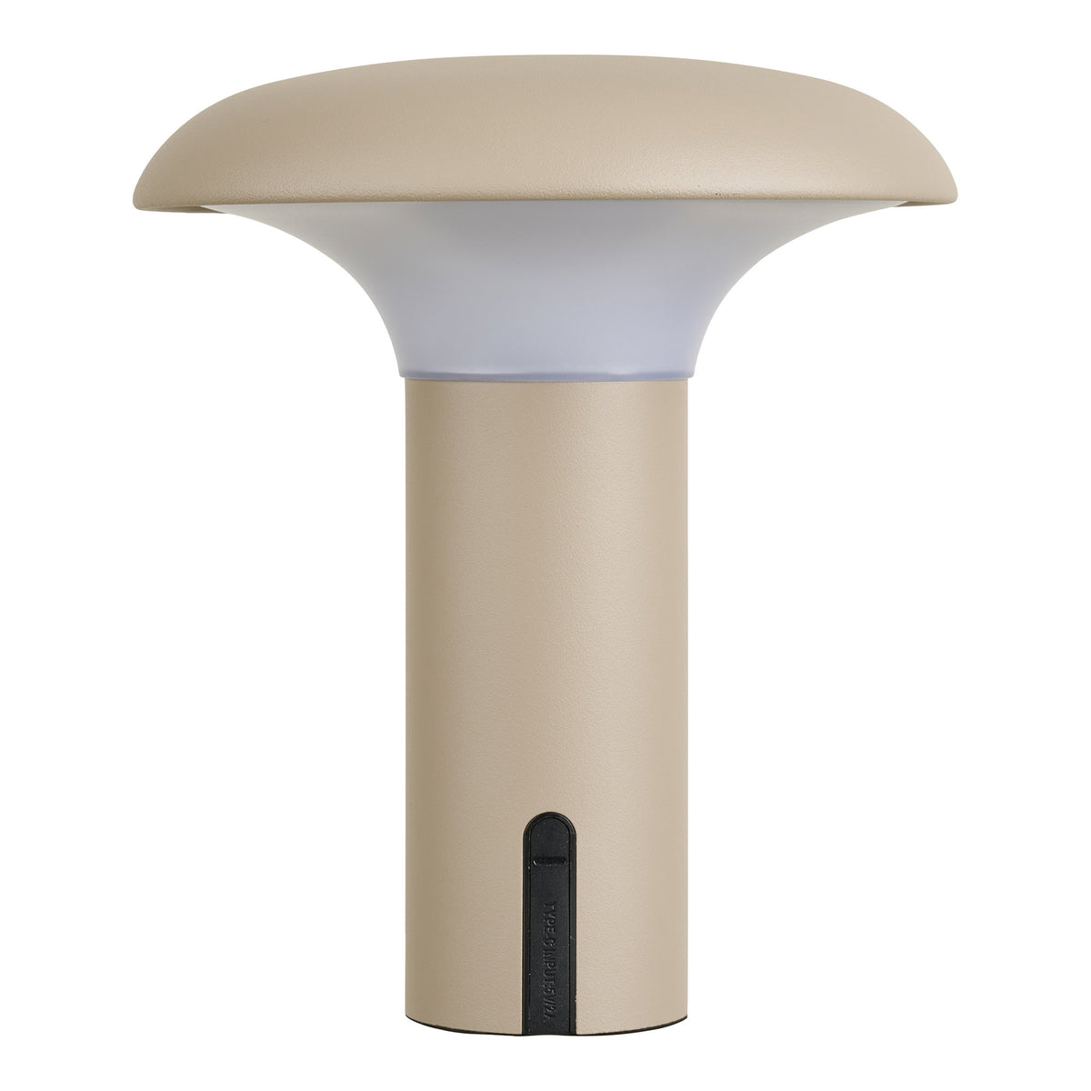 Ramsey LED-lamp - Lamp, oplaadbaar, beige